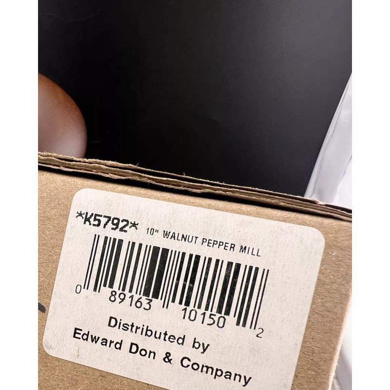 Chef Specialties 10 Inch - 26cm Imperial Walnut Pepper Mill