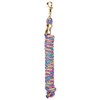 Weaver Leather Mini/Pony Lead Rope, Pink Fusion/Purple Jazz/Hurricane Blue/Lime Zest,