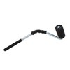 DCT Heavy-Duty High-Pressure Rubber J-Roller – Curved Handle and Solid