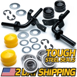HD Switch Front Axle Spindle & Bearing Kit for John Deere LA165 LA175 X105 X110 X115R X120