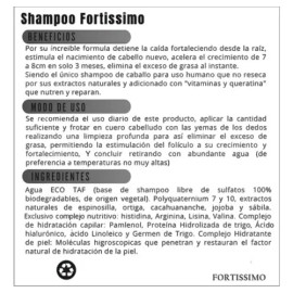 Shampoo Y Tratamiento De Caballo Para Humano