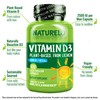 NATURELO Vitamin D - 2500 IU - Plant Based from