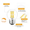 Greeogin Dimmable E26 g16.5 led Mini Globe Edison Bulb LED