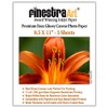 8.5" X 11" Canvas Textured Premium Inkjet Photo Paper -