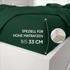 Dreamzie Fitted Sheet, 80 x 200 cm, 100% Microfibre, Bed