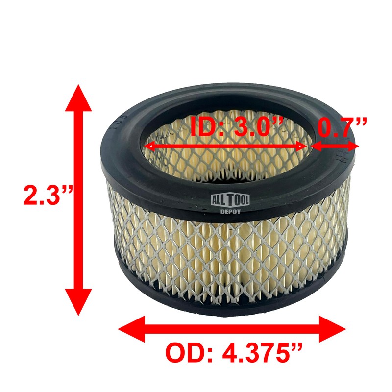 Air Compressor Air Intake Filter Elements #14 A424 Compatible for