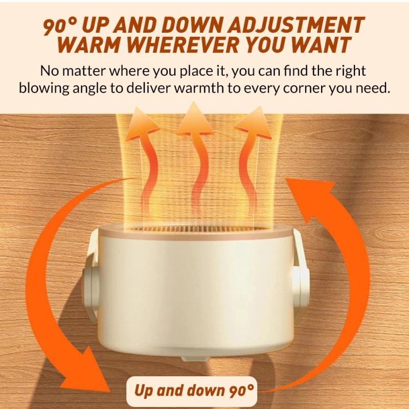 Portable Space Heater for Indoor Use 700W Electric Heater 2