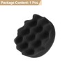 HARFINGTON Buffing Sponge Pads 4" Polishing Wheel Waffle Finishing Grip