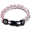 Sport Ropes Triple Titanium Bracelet (Baseball, 8")
