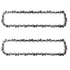 Opuladuo 2PC 8 Inch Pole Saw Chain for BAUER 19111C-B