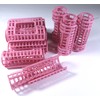 10pc Medium Snap On (Clip-On) Hair Rollers