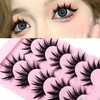 False Eyelashes Eye Makeup Tool Faint Fluffy Soft Band Thick