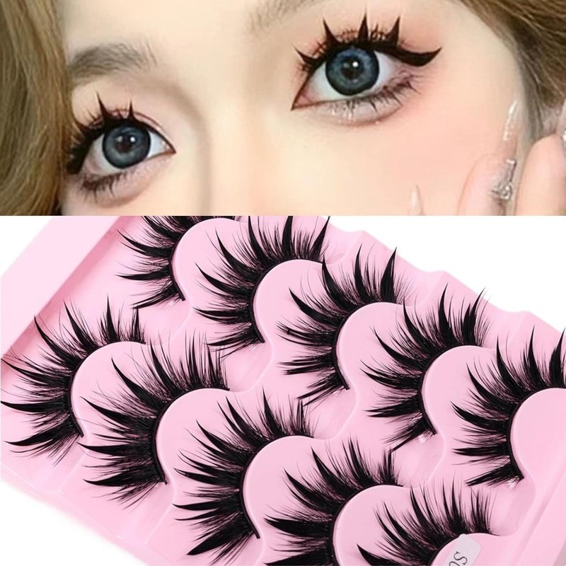 False Eyelashes Eye Makeup Tool Faint Fluffy Soft Band Thick