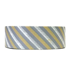 Wrapables Colorful Patterns Washi Masking Tape, Tie Stripes