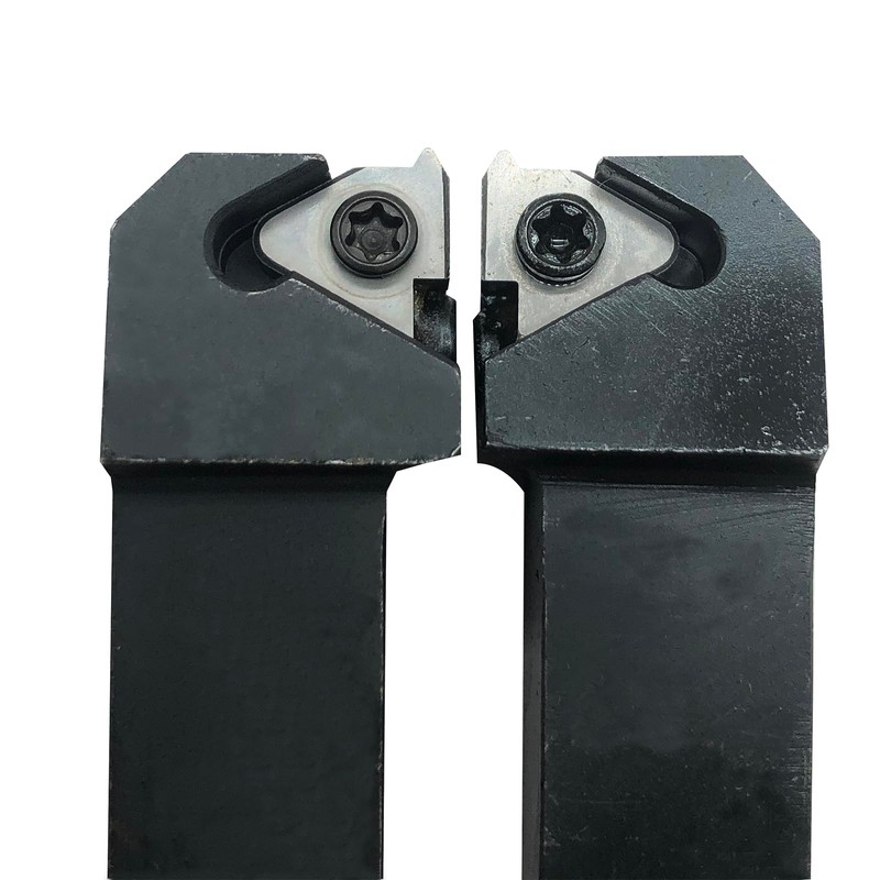 Zouzmin 2pcs 5/8inch Lather Threading Tool Bit Set External Internal