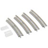 TOMIX Nゲージ カーブPCレール C354-15-PC F 4本セット 1864 鉄道模型用品