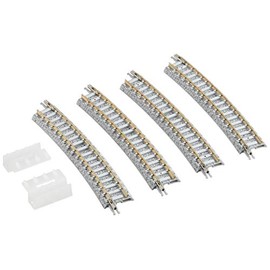 TOMIX Nゲージ カーブPCレール C354-15-PC F 4本セット 1864 鉄道模型用品