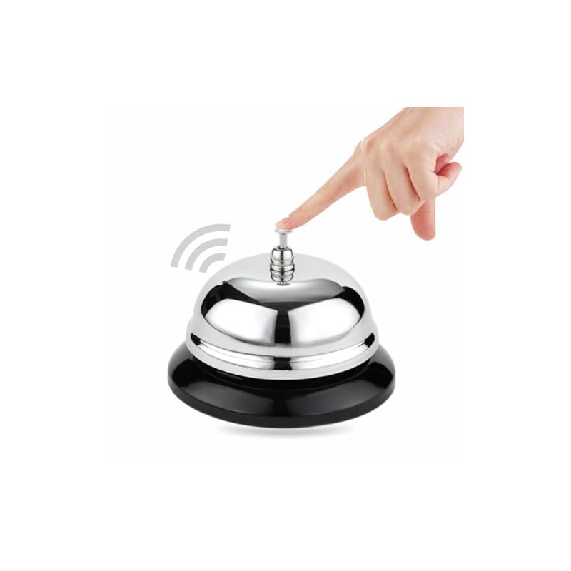 Counter Bell Reception Calling Bell Hand Pressing Call Bell Clear