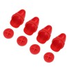 4 Sets DIY Chicken Feeder Rain Proof Poultry Feeder Port