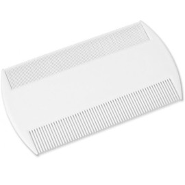 2 x Head Lice & Pet Flea Plastic Nit Comb, Fine Tooth