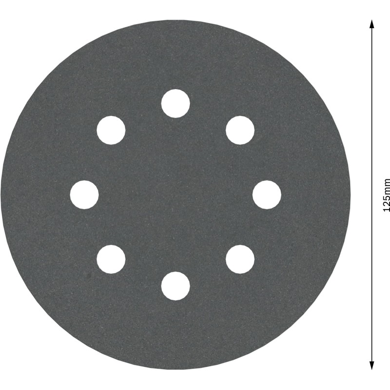 BOSCH (Bosch) sanding paper 125mmƒÓ # 400 (5 pieces) [2,608,605,121]