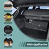 XCF Car Trunk Organizer, Collapsible Leather Car Trunk Storage Organizer