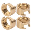 Brass Counterweight for Traxxas TRX‑4 for RC Crawler Rear and
