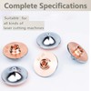 5 Pcs Laser Cutting Nozzle D1.6E,for Fiber Laser Cutting Head