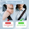 HQRNYP 2PCS Car Seat Belt Pads, Seatbelt Covers, Leather Car