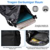 KUNLONGSKY Waterproof Sports Bag with Zip Inner Pocket Hipster Lined