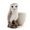 Quail Ceramics Barn Owl Egg Cup