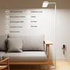 XEBKOR Eye-Caring LED Floor Lamp,63'' Dimmable Timing Standing Light with