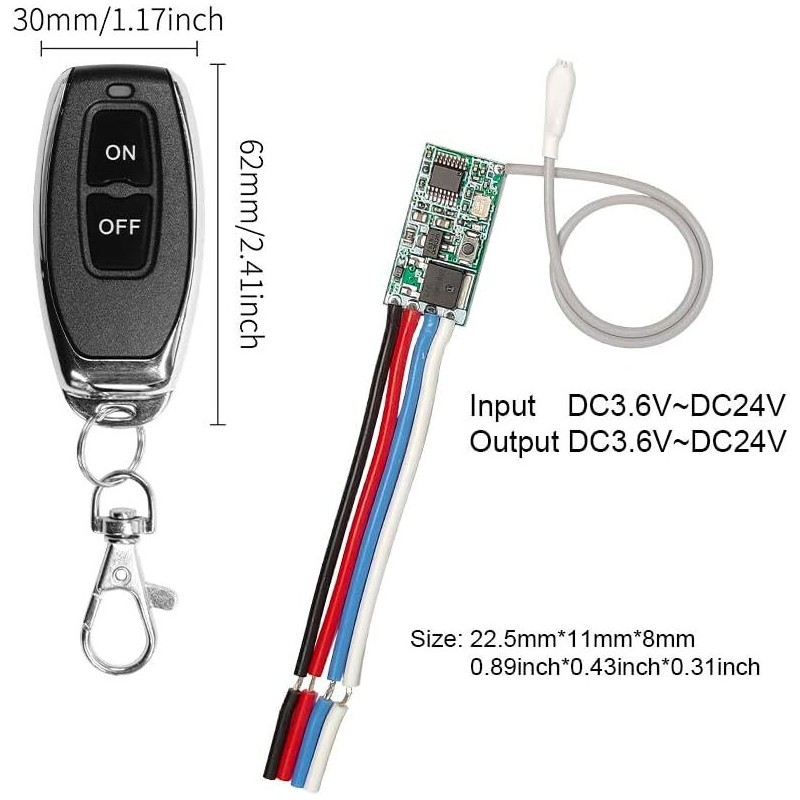 QIACHIP Wireless Remote Control Switch For Led Christmas Tree Lights