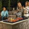 only fire Foldable X-Marks Fire Pit Cooking Grate, Portable Rectangle