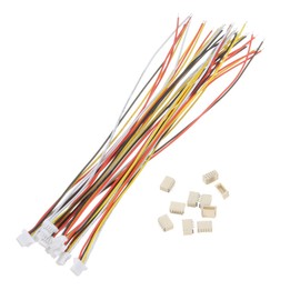 TuToy Mini Micro Jst 1.0 mm Sh 4-Pin Connector with Wires Cable 150 mm Pack of 20