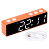 Training Timer LED Digital Timer Multifunctional Electronic Desktop Clock for