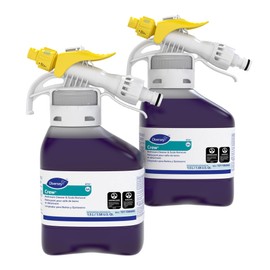 CREW Diversey 101106666 Bathroom Cleaner & Scale Remover, Professional Strength Liquid Concentrate, Ready-to-Dispense RTD, Fresh Scent, 1.5-Liter (Pack of 2)