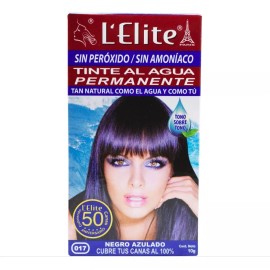 L'elite Tinte Negro Azulado 10 G
