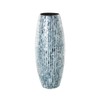 Deco 79 Mother of Pearl Shell Handmade Mosaic Inspired Vase,