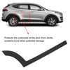 Rear Door Lower Molding Trim Black Side Lower Door Protective