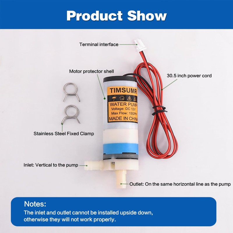 Upgrade KPW26C-12C2 Replacement Water Pump Compatible with G E Profile