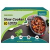 Syntus Slow Cooker Liners, 60 Count Cooking Bags Extra Large