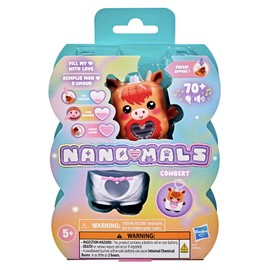 NANO-MALS Cowbert The Highland Cow, Electronic Pet Cow Toy, 70+ Responses, Interactive Fidget Toys for Girls & Boys Ages 5+ ​