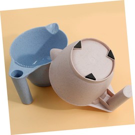 WOONEKY 2sets Hair Dye Mixing Bowls 6- Salon Coloring Brilliance Powder 2pcs*2