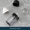 KITCHENDAO 2 in 1 Salad Dressing Shaker Container with Juicer,