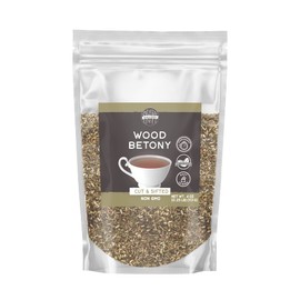 Birch & Meadow 4 oz of Wood Betony, Cut & Sifted, Non GMO