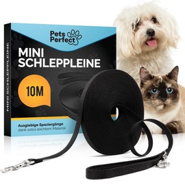 Pets Perfect Recall Lead 10 m - Ultralight Recall Lead for Small Dogs and Cats - Cat Lead - Perfect Running Lead for Dogs, Cats and Puppies