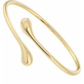 Vitaltyextracts Silver Plated Bracelet Shining Bangle Bracelets (Gold)