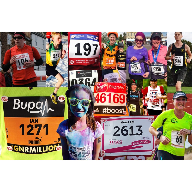 EventCLip Blue Snap-Lock BibClips