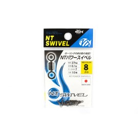 NT Swivel (N) T-Shirt. Swivel) pawa-suiberu Black # 8 